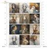Reispapier A3 für Decoupage R1252L